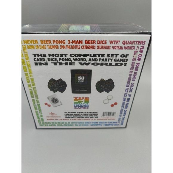 The 51 Most Popular Adult Drinking Games For Parties BRAND NEW SEALED - Picture 2 of 4
